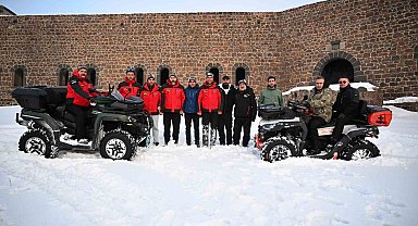 Erzurum'da kış ve turizm başkenti coşkusu