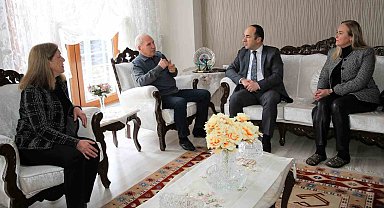 Eskişehir İl Emniyet Müdürü, şehit ailesini ziyaret etti