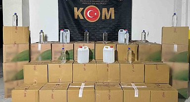Eskişehir'de kaçak içki operasyonu