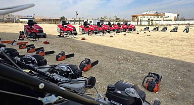 Eyyübiye Belediyesi makine ekipman kapasitesini arttırdı