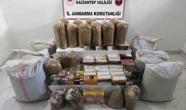 Gaziantep'te 1 milyon lira değerinde kaçakçılık operasyonu: 7 gözaltı