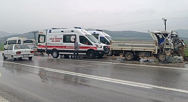 Gaziantep'te feci kaza: 1 ölü, 2 yaralı