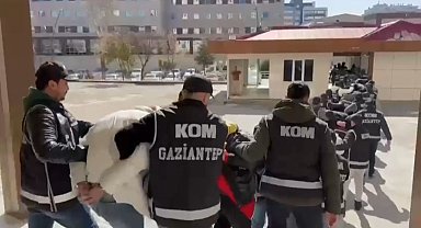Gaziantep'te silahlı suç örgütüne operasyon: 23 gözaltı