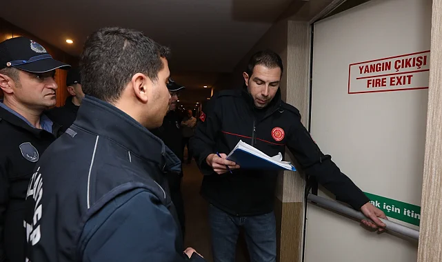 Gaziantep'te yangın riskine karşı yapı denetimleri sürüyor