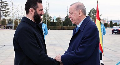 Geçiş dönemi Cumhurbaşkanı Şara, Türkiye'de