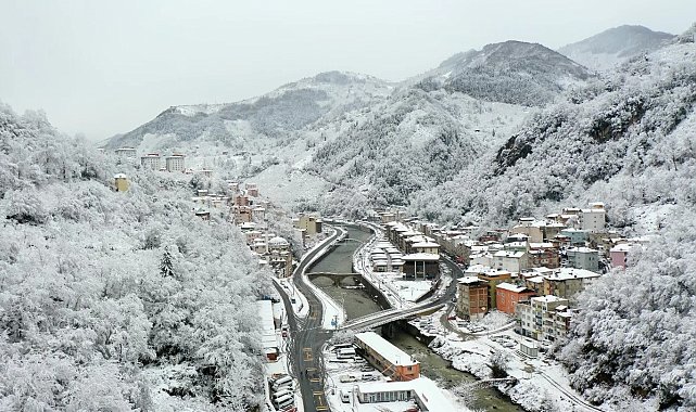 Giresun'un Dereli ilçesinde eğitime kar engeli