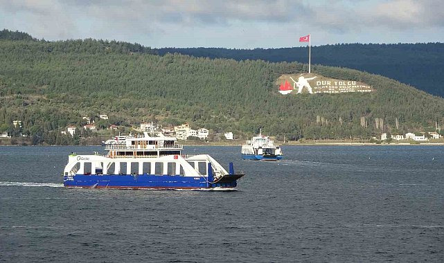 Gökçeada'ya bazı feribot seferleri iptal edildi