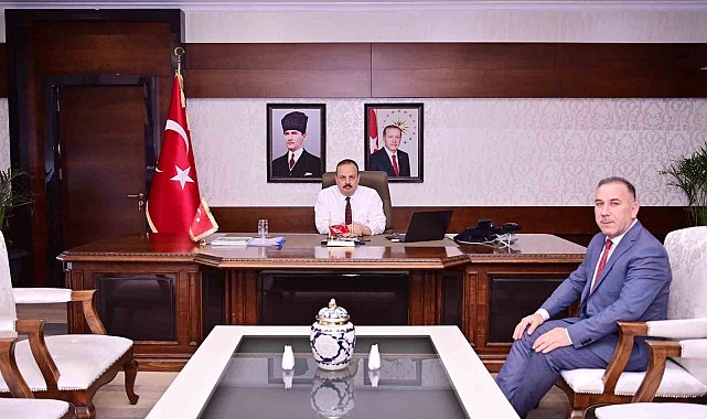 Görevine başlayan Yığmatepe'nin ilk durağı valilik oldu