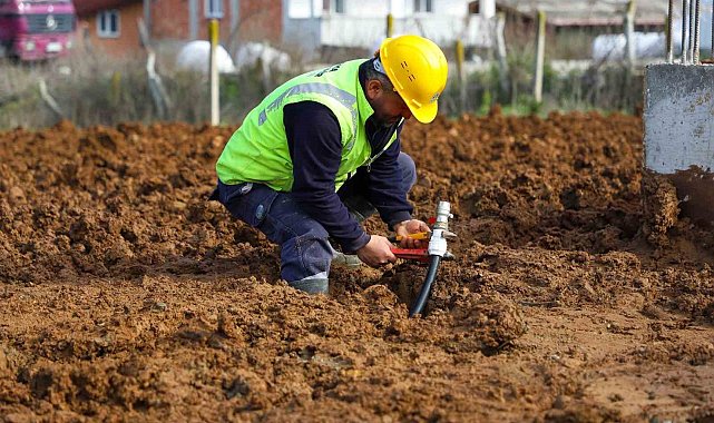 Güçlü altyapı için her türlü şartlarda sahadalar