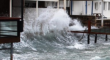 Güney Ege Denizi'nde fırtına uyarısı