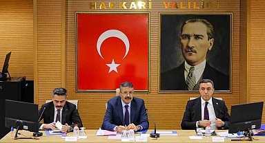 Hakkari'de 'İl Koordinasyon Kurulu Toplantısı' yapıldı