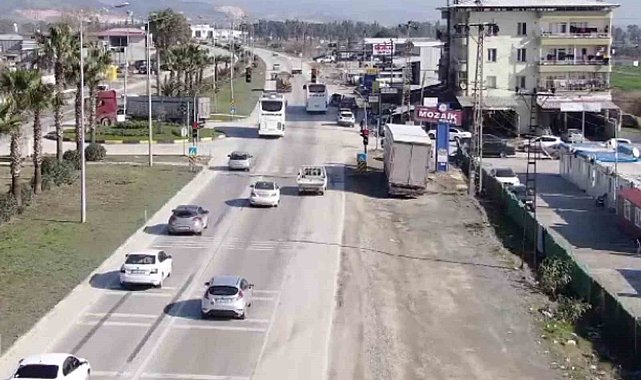 Hatay'da dron destekli trafik denetiminde 176 araç kontrol edildi