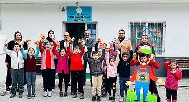 Havran'da öğrencilere iyi tarım ve organik üretim eğitimi verildi