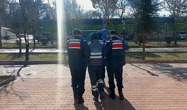 Hırsızlık suçundan aranan şahıs jandarma ekiplerince yakalandı