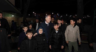 İnegöl Belediyesi'nden 2 camide kandil ikramı