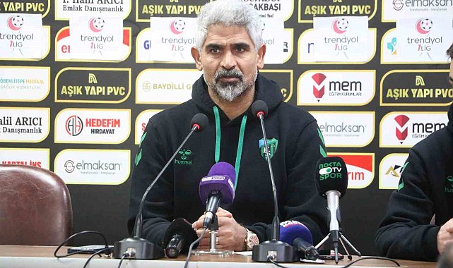 İsmet Taşdemir: "İnşallah bir sonraki maçta telafi edip yolumuza devam ederiz"
