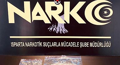 Isparta'da uyuşturucu operasyonu: 2 bin 700 ecstasy haplık MDMA ele geçirildi