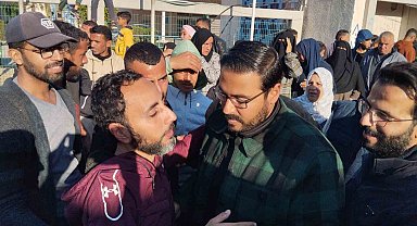 İsrail'in serbest bıraktığı 143 Filistinli Gazze'de