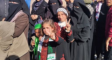 İsrail'in serbest bıraktığı 333 Filistinli Gazze'de