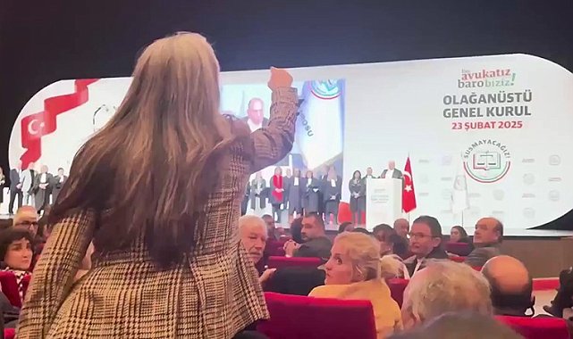 İstanbul 1 No'lu Barosu'nun kurul toplantısı karıştı: "Emperyalizmin temsilcileri mi bize insan haklarını öğretecek"