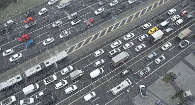 İstanbul'da trafik yoğunluğu yüzde 90'a ulaştı