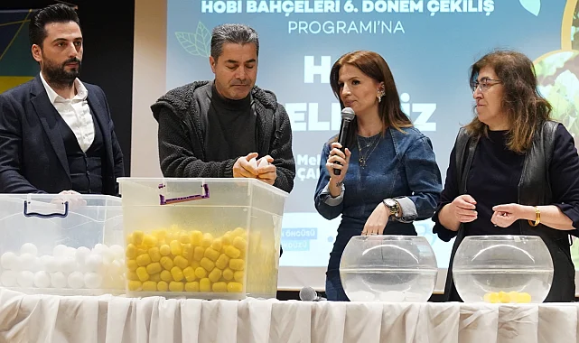 İstanbul'da hobi bahçeleri için altıncı dönem kurası