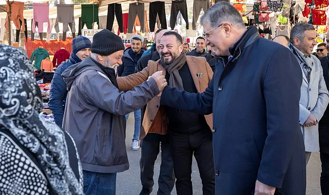 İzmir'de Başkan Tugay'dan Ödemiş çıkarması