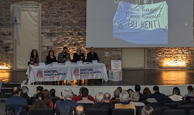 İzmir'de "Kentte iyilik hali" için bir araya geldiler
