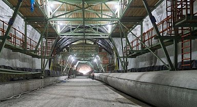 İzmir'deki o tünelde ışığa 210 metre kaldı