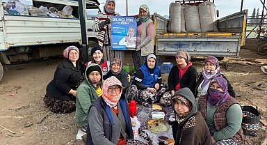 Jandarma ekipleri kadınları geri dönüşüm konusunda bilgilendirdi