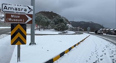 Jandarma ve polis ekipleri sıkışan zincir için seferber oldu
