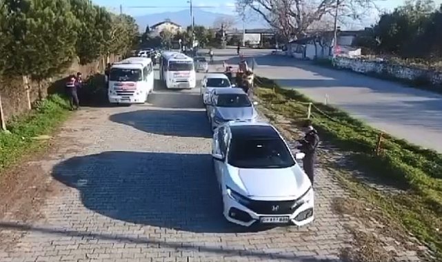 Jandarmadan Koçarlı'da denetim