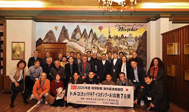 Japon heyetten Belediye Başkanı Rasim Arı'ya ziyaret