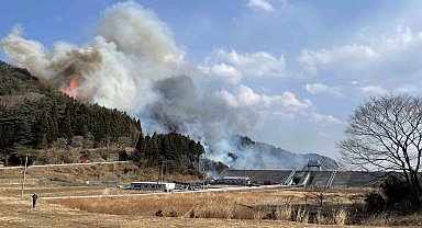 Japonya'da orman yangını: 2 bin 114 kişiye tahliye uyarısı yapıldı