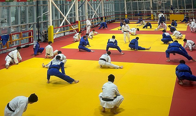 Judo Ümit Milli Takımı Samsun'da Avrupa Kupası'na hazırlanıyor