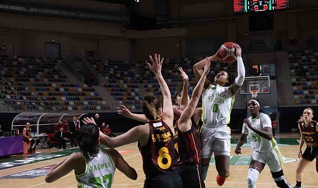 Kadınlar Basketbol Süper Ligi: Danilos Pizza: 63 - Galatasaray: 78