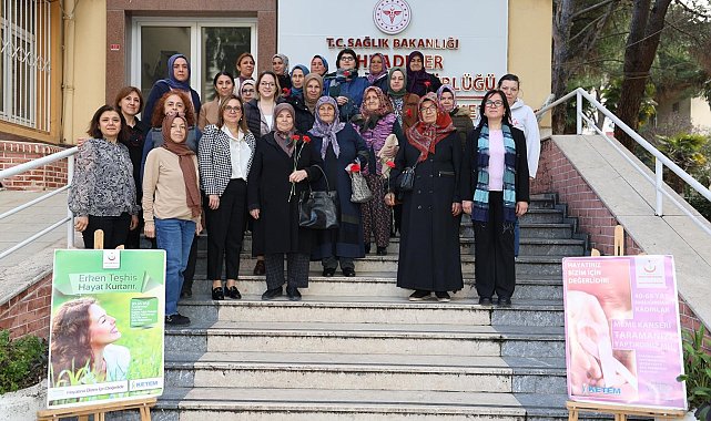 Kadınlar ücretsiz kanser taramasından geçiyor