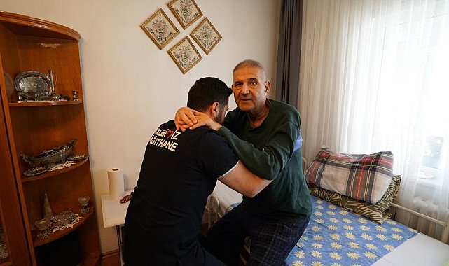Kağıthane Belediyesi'nden evde fizik tedavi hizmeti
