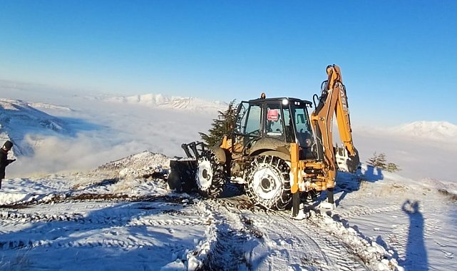 Kahramanmaraş'ta eğitime kar engeli