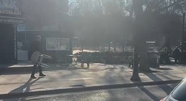 Kahramanmaraş'ta kavga anı kamerada