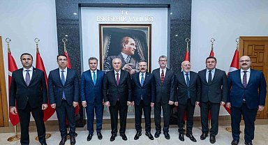 Kamu Başdenetçisi Akarca, Vali Aksoy'u ziyaret etti