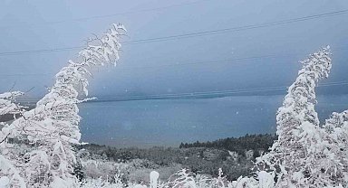 Kar yağışı Sapanca Gölü'ne bereket oldu: Gölde seviye 7 santimetre yükseldi