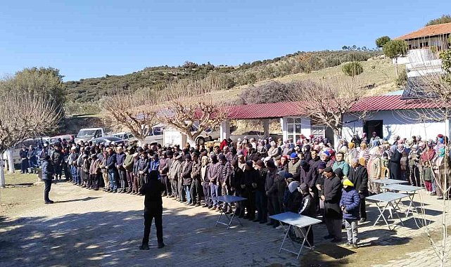 Karacasu'da yağmur duası yapıldı