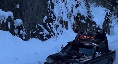 Karadeniz usulü snowmobile