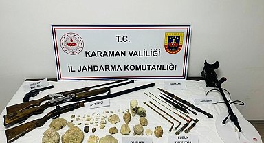 Karaman'da aranan 6 kişi tutuklandı
