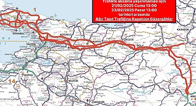 Karayolları duyurdu! Bu yollara 2 gün giriş yasak!