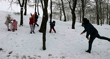 Karın tadını en çok çocuklar çıkardı