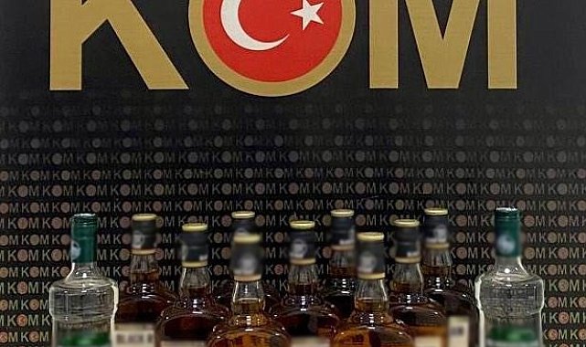 Kars'ta sahte içki operasyonu