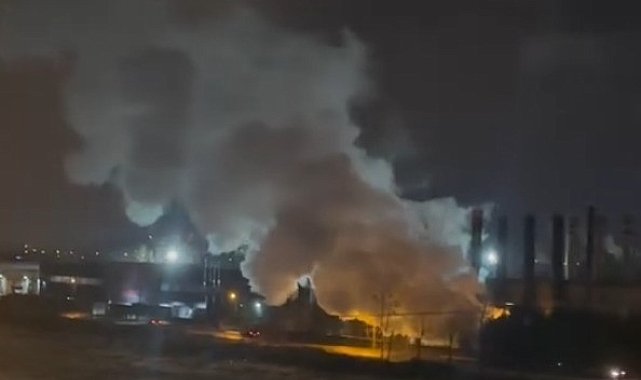 Kartonsan Fabrikası'nın buharı itfaiyeyi harekete geçirdi