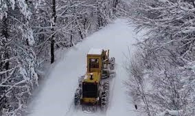 Kastamonu'da 3 ilçede eğitime kar engeli